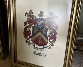 Hauskins coat of arms