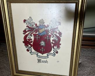 Marsh coat of arms