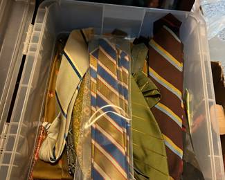 Collection of neckties