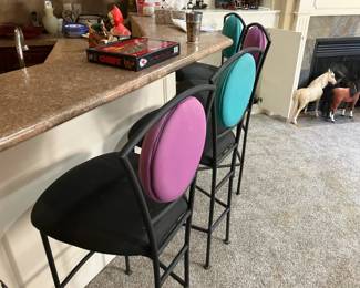 Set of 4 bar chairs