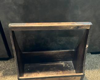 Antique tack box