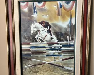 J. R. Hamil watercolor painting "American Royal"