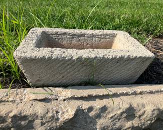 Concrete planter