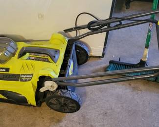Ryobi Battery Powered Lawnmower