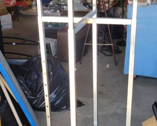 Chrome Clothes Rack (Vertical space saver)