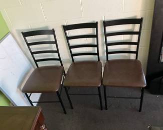 Metal Based Kitchen Chair Set of 3 only