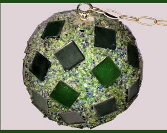 Groovy Mid Century Modern Hanging Lamp