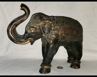 Very Nice Bronze Elephant