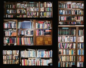 Small Sample of the HUGE amount of Books available, Loads of Cookbooks Too! And MANY Nice Bookcases!