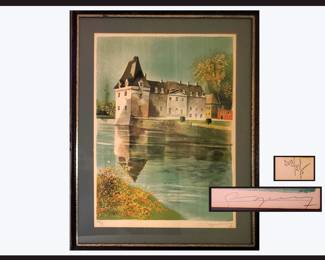 Claude Grosperrin Signed and Numbered Print