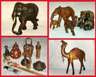 Wooden Elephants and More 