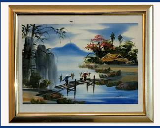 One of a Set of 4 very Pretty Watercolors 