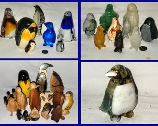 Penguins!! Abraham Palatnik, Hagland Glass, Murano and Murano Icet, Pfeiffer Glass, Selkirk Scotland, Hadeland Norway, Highbank Scotland, St. Louis Glass France, Maigon Daga, Rosas Artcrafts & Hagen Renaker to name a few-There are More!