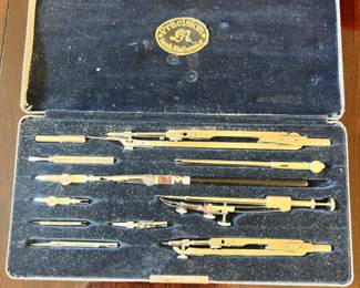 Vintage German drafting set