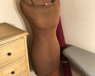 Vintage dress form