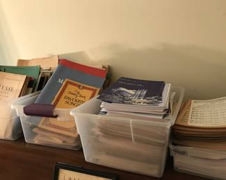 Lots of vintage choral
Music 