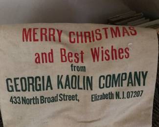 Great vintage cloth sack