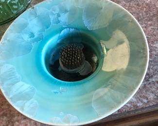 Nc pottery with frog 