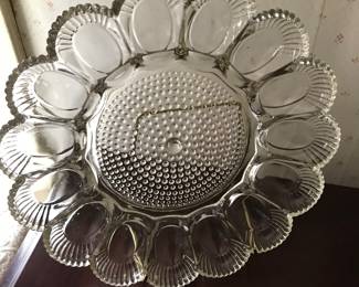 No sale is complete without an egg plate