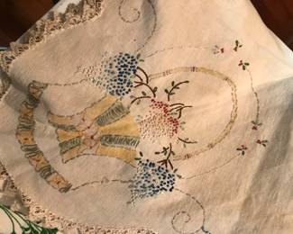 Lots of vintage needlework