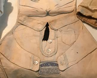 Put your toddler in this vintage bunny bib/shirt