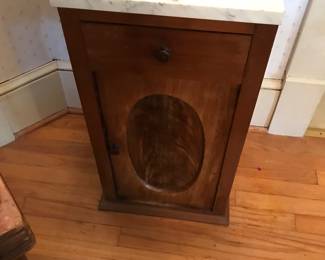 Marble top cabinet