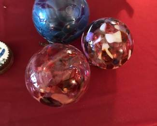 Artisan glass balls