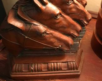 Horse bookends