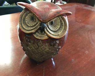 Pottery owl