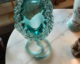 Blown glass Jack in the pulpit vase 