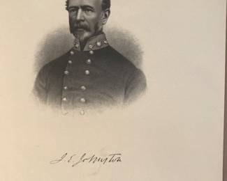 Confederate general Johnston