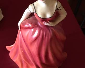 Royal Doulton lady