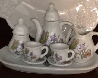 Miniature tea set…one of many