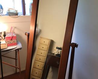 Large cheval mirror