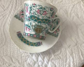 Russian cup and saucer