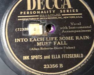 The Ink Spots and Ella..,vintage 78