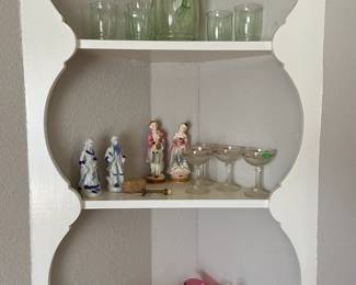 Collectible glassware, ceramics