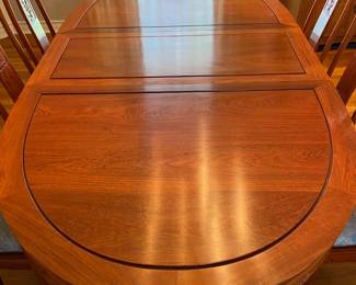 Rosewood dining set - see additional photos