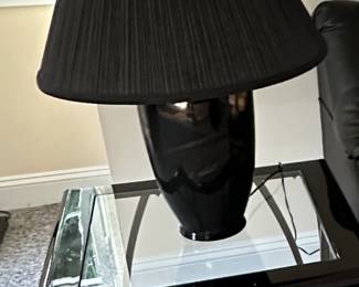 Lamp and side tables