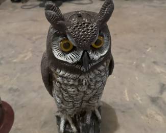 Owl statue