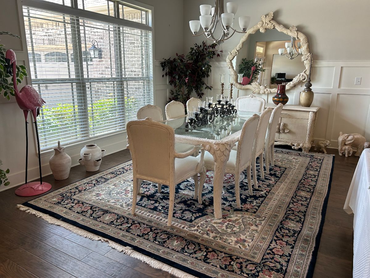 #6   9x12 Wool Rug  $175