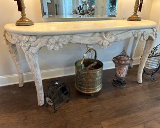 	#4	The Platt Collection Furniture Hand Crafted console table 72x23x31	 $300.00 				