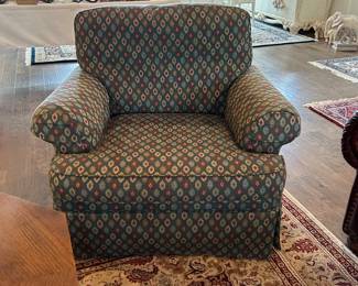 	#22	Sherrill upholstered chair	 $60.00 				