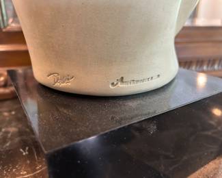 	#55	Alexander Daniel "Magic Cat" 1980s cat sculpture 23"H	 $100.00 				