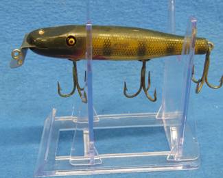 Lot 189. Vintage 4 1/4" wooden Pikie CCBC with glass eyes