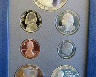 Lot 280. 1993 US Mint Prestige Set