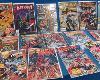 Lot 205. Fifteen comic books