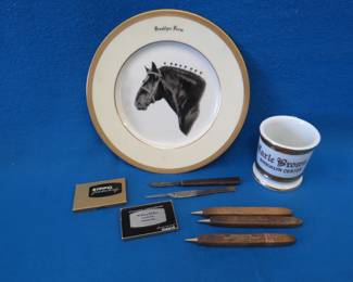 Lot 53. Earle Brown items, Zippo pocket knife, and more