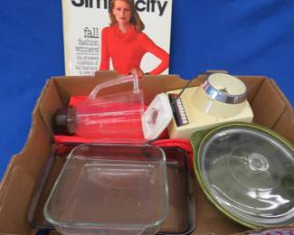 Lot 397. Kitchen items and more