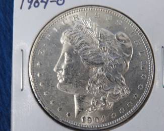 Lot 406. 1904 O Morgan Silver dollar